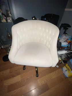 White office chair