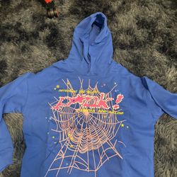 Blue Spi5der Hoodie