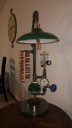 Steampunk lamp