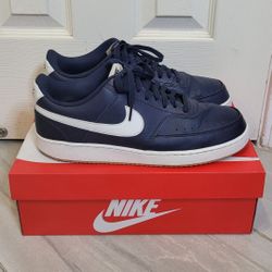 Nike Court Vision Low Obsidian/white