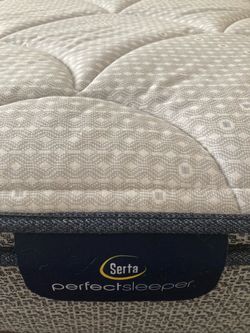 King Size Serta Mattress with Frame
