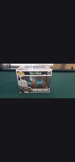 Funko Pop! Rides Rick and Morty Rick Sanchez Mad Max Rick #37 Vinyl New