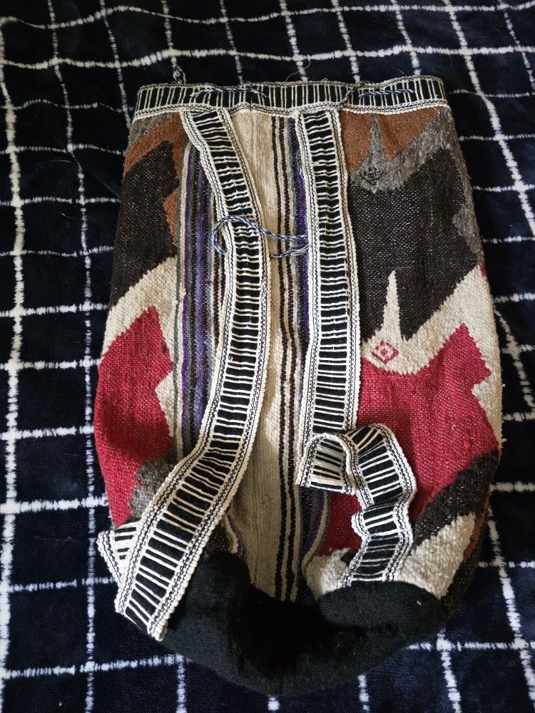Vintage Mexican Travel Backpack