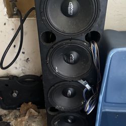 8 10in Speakers Mid High Range 