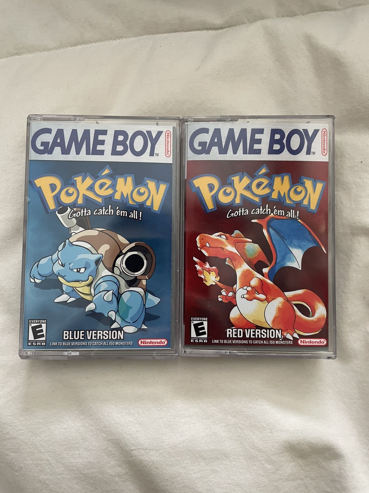 Gameboy Pokémon Game Cartridge Cassette Case