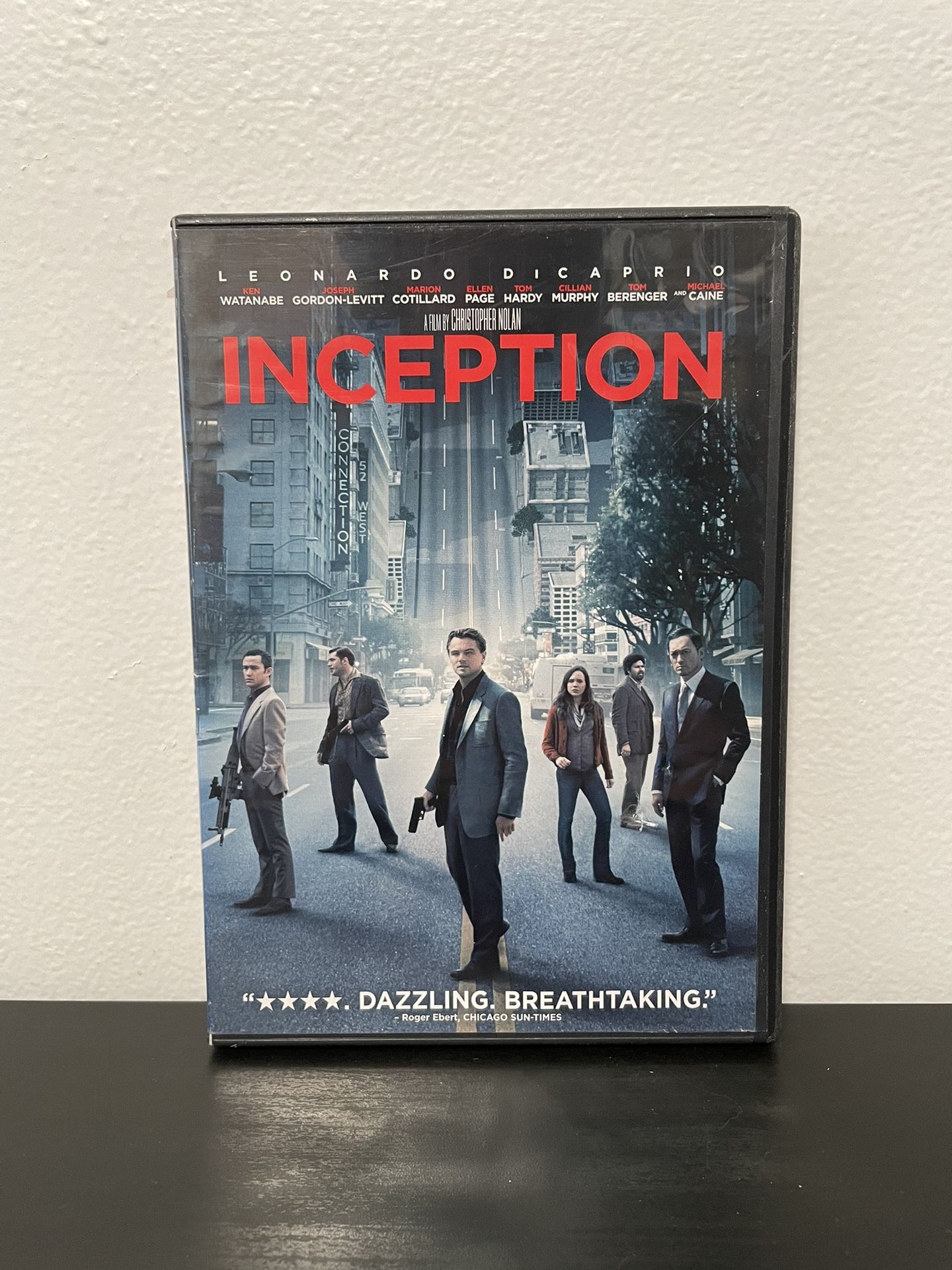 Inception DVD Movie Leonardo DiCaprio Christopher Nolan Cillian Murphy 2010