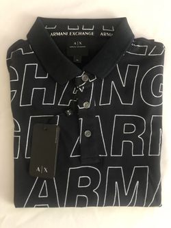 New A/E ARMANI EXCHANCE POLO SHIRT Sz XL