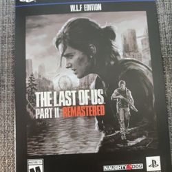The Last of Us Part II Remastered WLF Edition for PS5

SEALED, NEW