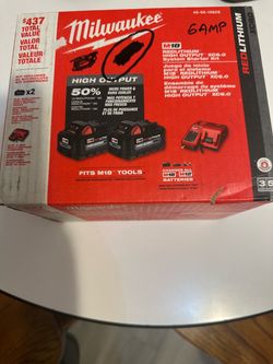 Milwaukee batteries