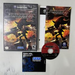 Shadow the Hedgehog Mint Conditions for Nintendo GameCube