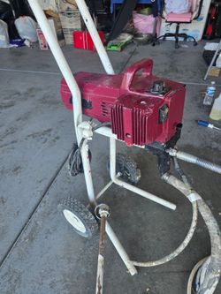 ready for work  titan 440i sprayer Good works well without problem