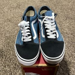 Vans Off The Wall Old Skool Navy Blue 11 