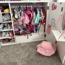 American Girl Doll Closet