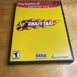 PlayStation 2 / PS2 - Crazy Taxi