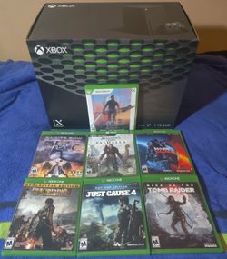 Microsoft Xbox Series X 1TB Console With Original Box & Games