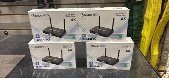 SuperBOX S8 Pro 6K Smart Media Player (x4)