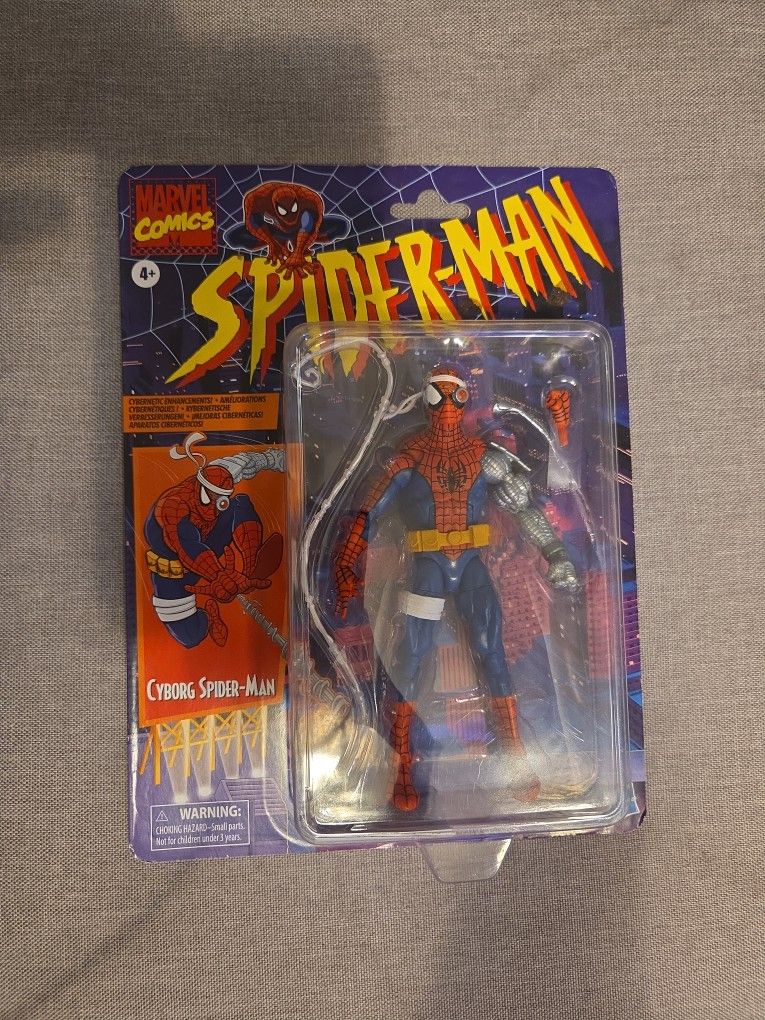 Retro Marvel Legends Cyborg Spiderman