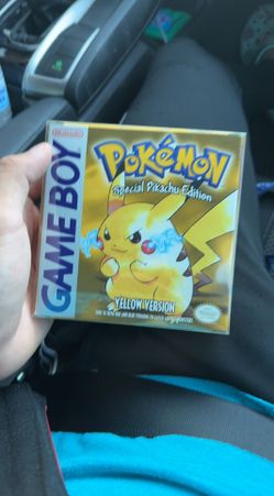 CIB COLLECTORS POKÉMON YELLOW ALMOST PERFECT CONDITION