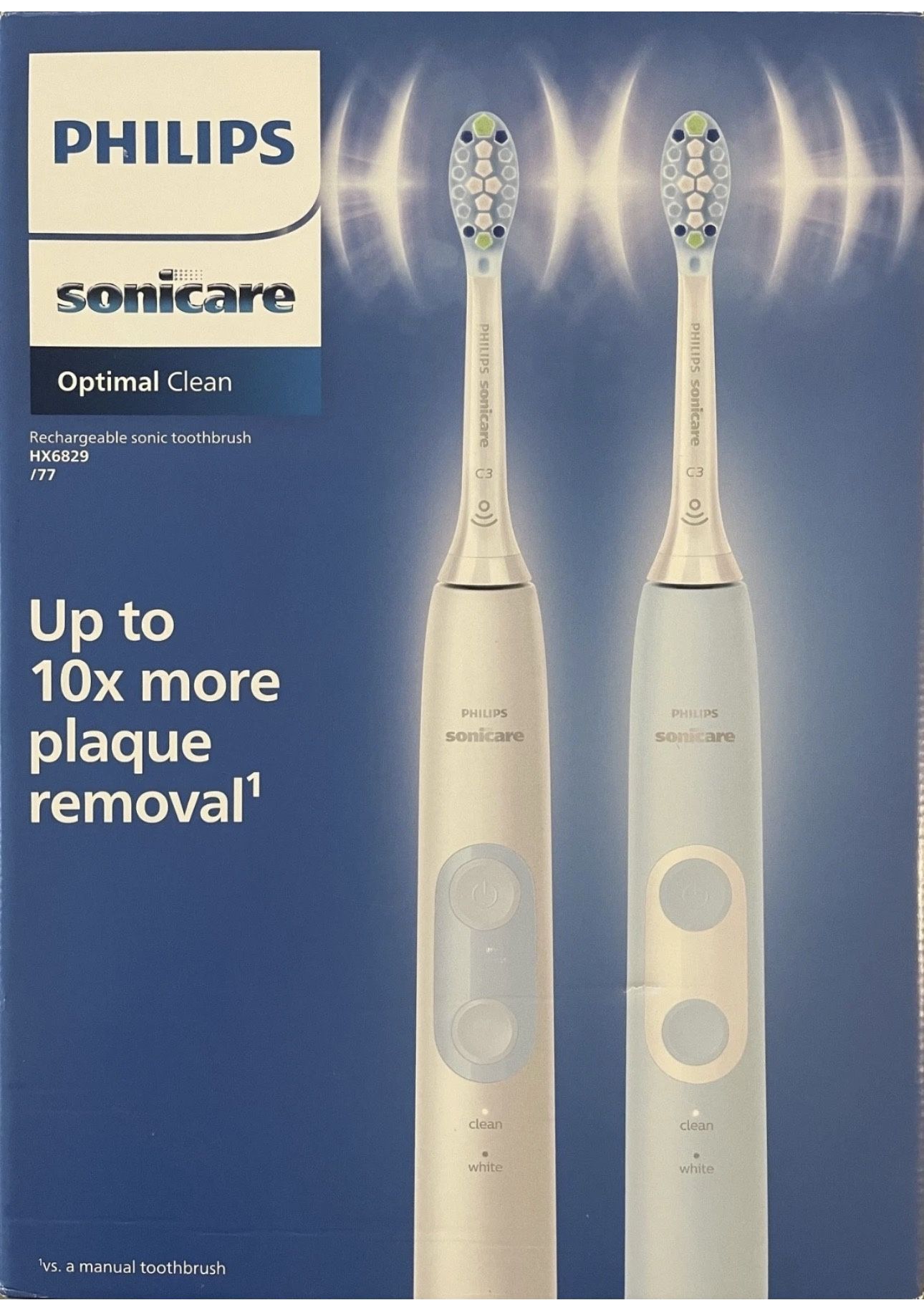 Philips Sonicare Optimal Clean Toothbrush 2 - Pack