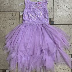 NWT Zunie girls glitter dress size L 10/12