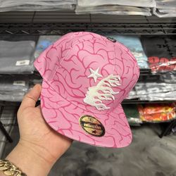 Hellstar Pink Brain Fitted Hat