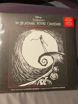 Disneys The Nightmare Before Christmas new vinyl record