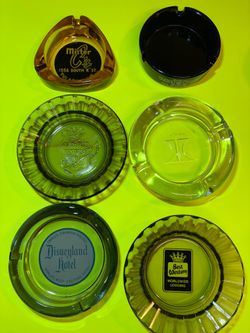 Vintage Assorted Ashtrays
