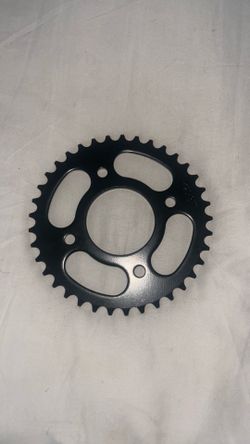 420 Chain 37T 58mm  Black Sprocket