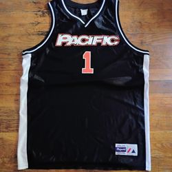 Uop Pacific Tigers XL Throwback vintage Stockton 