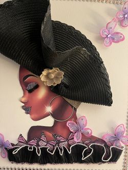 Canvas African American 3D