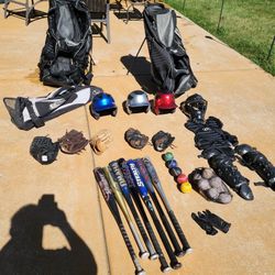Baseball Set For 3th-8th Grade  Complete With Adults Glove 