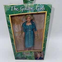 NEW The Golden Girls Rose Action Figure Fashion Doll 8" Betty White NIB  Brand new in the box. Never removed. Never opened. Boxes in great condition. 