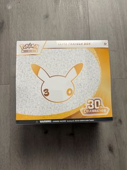 Pokémon 30th celebration ETB