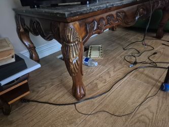 Marble top Coffee and side table