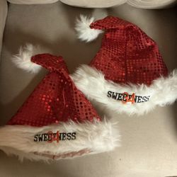 Sweetness Santa Hats