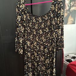 Flower dress, extra large new