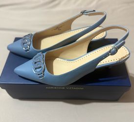 NEW Adrienne Vittadini Slingback Kitten Heels