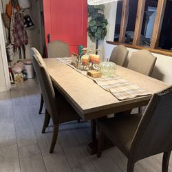 Six Chair Dining Table