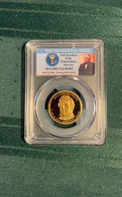 2010 S Millard Fillmore Presidential Dollar Coin PCGS PR69CAM PROOF