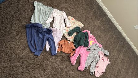 Baby Girl Clothing Bundle Mixed Sizes