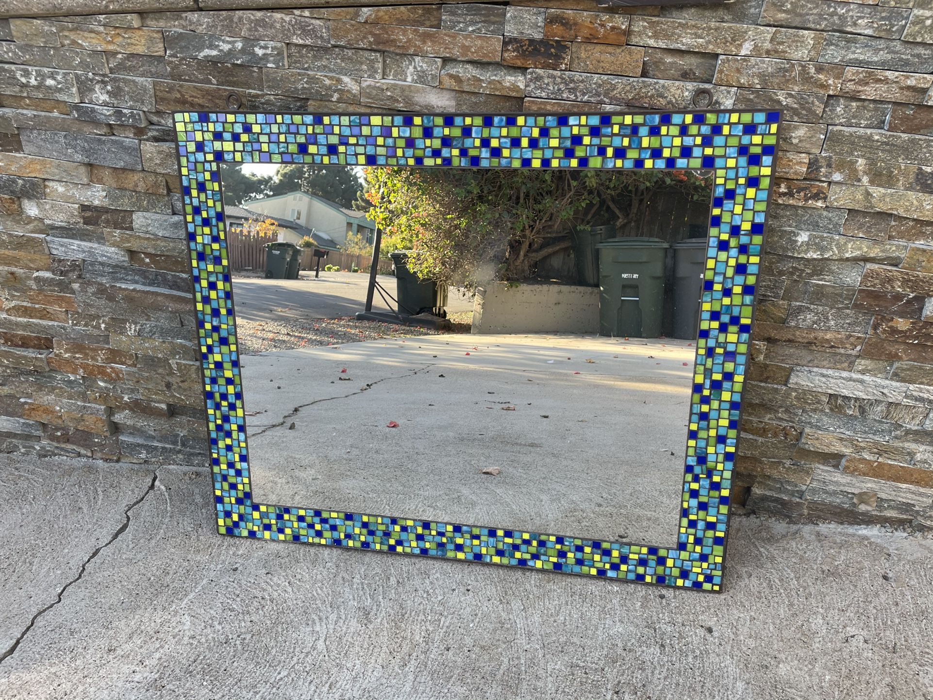 Hand Made Tile Mosaic Mirror