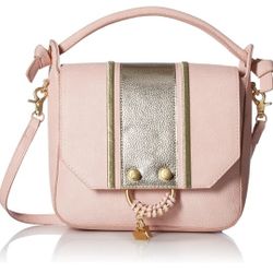 Foley + Corinna Flowerbed Creek Top Handle Cross Body, pink