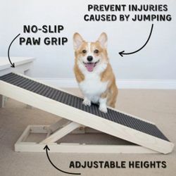 Wooden Adjustable Pet Ramp