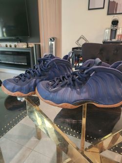 Nike Air Foamposite One Navy Gum Sneakers