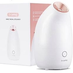 S-CARING Facial Steamer lonic Face Steamer, Warm Mist Humidifier