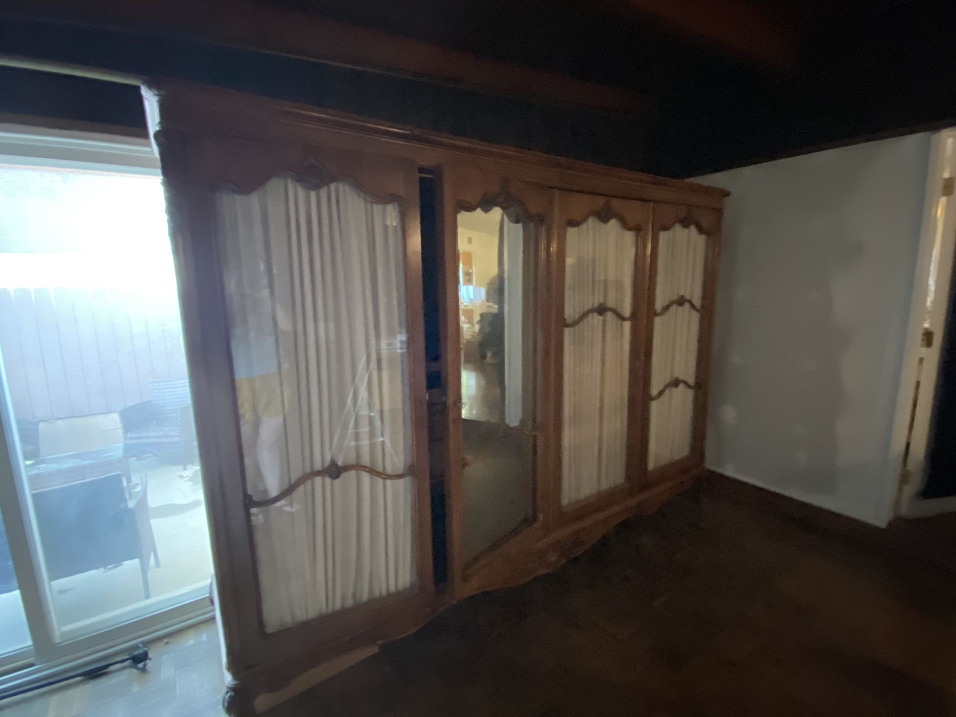 Vintage Wooden Wardrobe……OBO