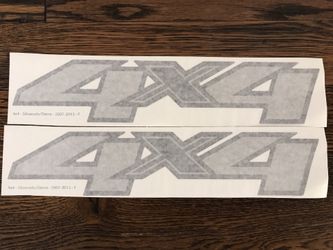 Chevy Silverado/Sierra decals stickers