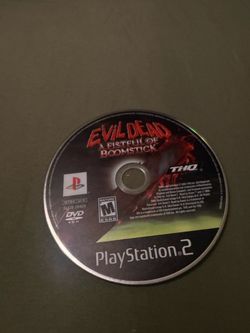 Evil Dead A Fistful of Boomstick PS2 Disc