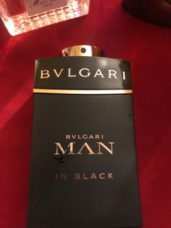 Bvlgari Man In Black by Bvlgari Eau De Parfum Spray 3.4 oz (Men) NO BOX