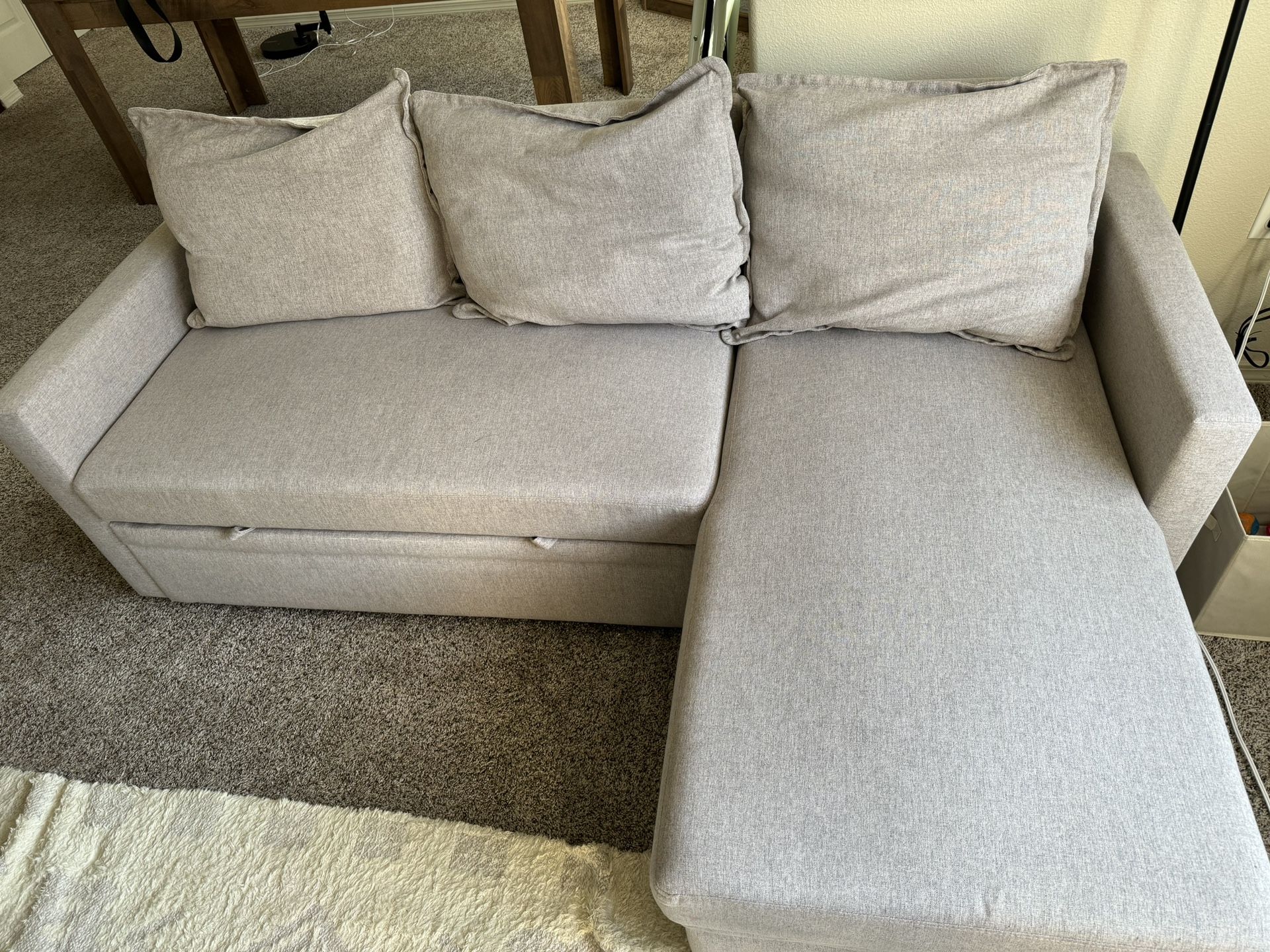 Small Couch- Converts To A Sleeper